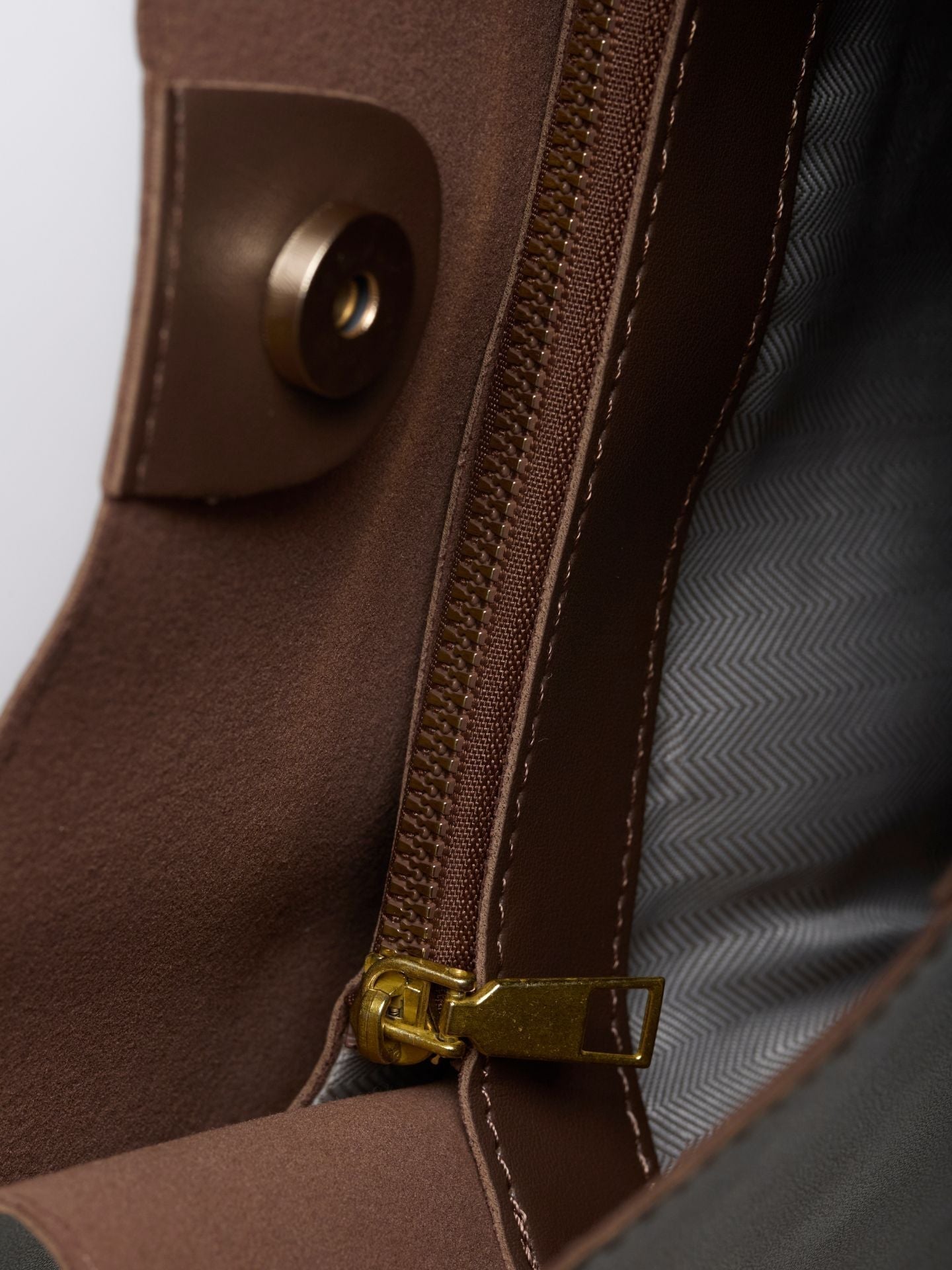 Black Leather Shoulder Bag with Adjustable Strap and Gold Hardware