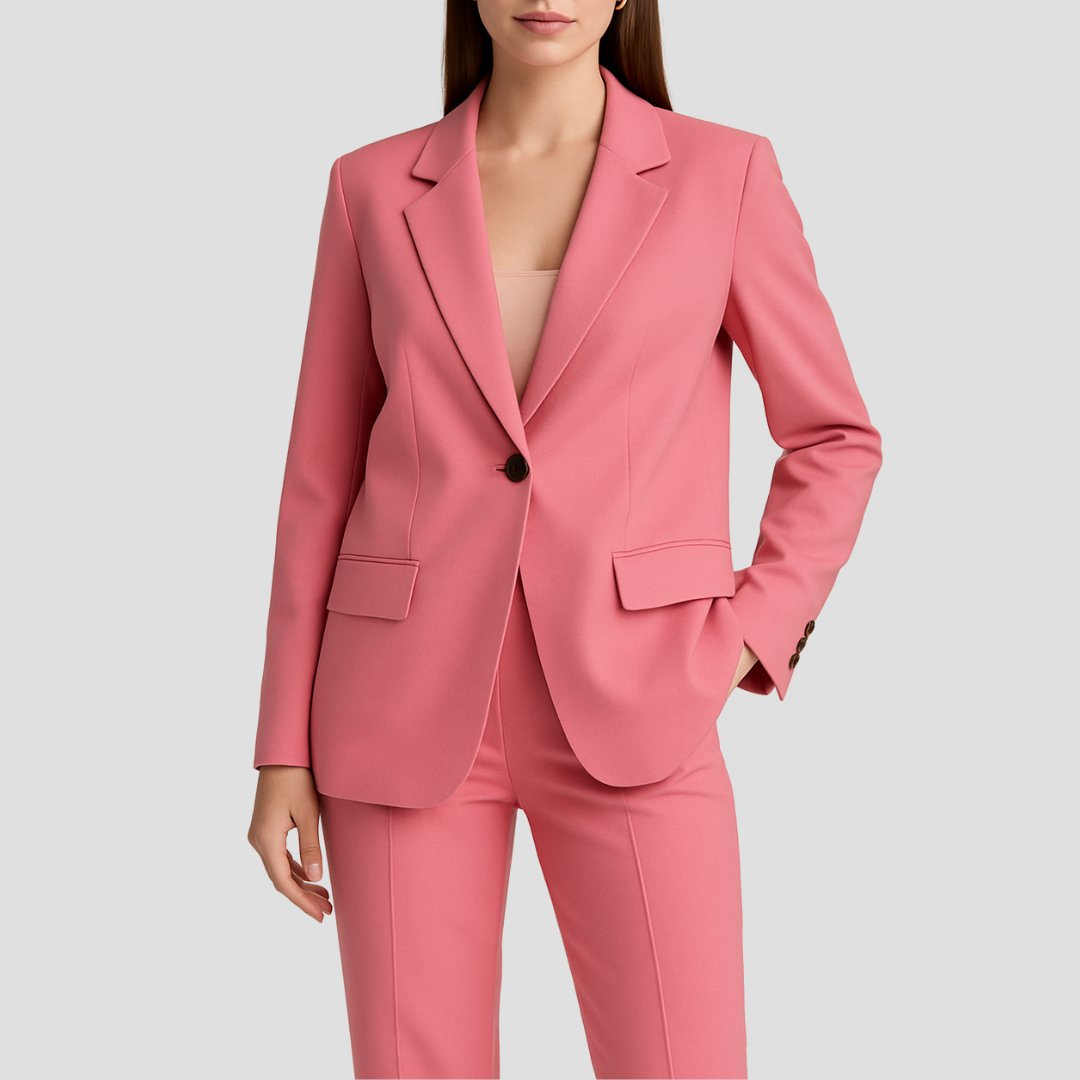 Tailored Two Piece Blazer and Trouser Suit Set
