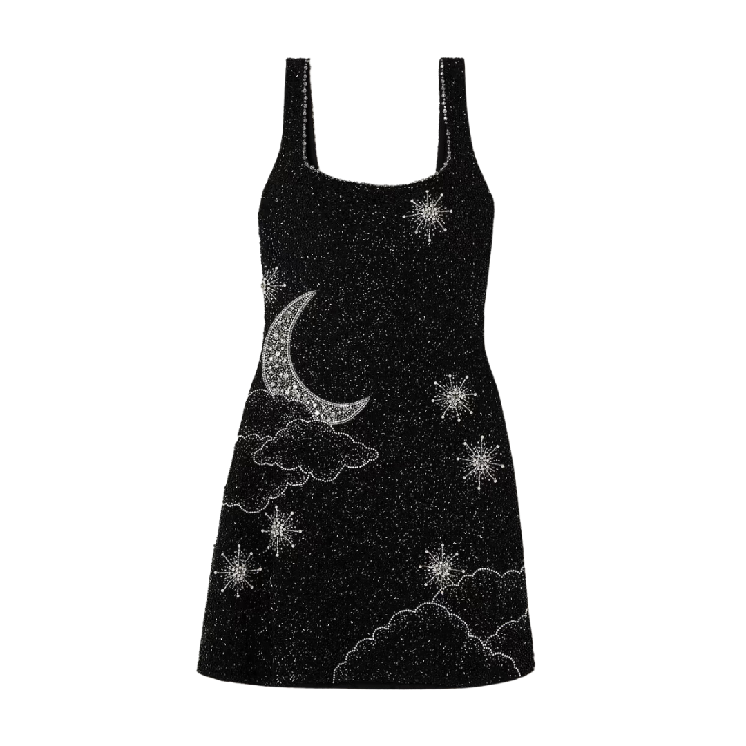 Fitted Sleeveless Square Neck Mini Party Dress
