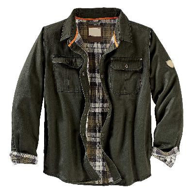 Men's Collared Water Resistant Trucker Jacket