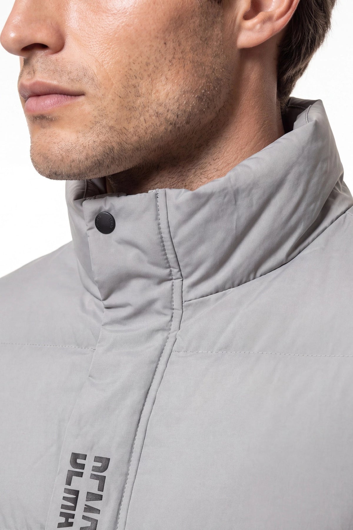 Men's High Collar Warm Light Puffer Jacket