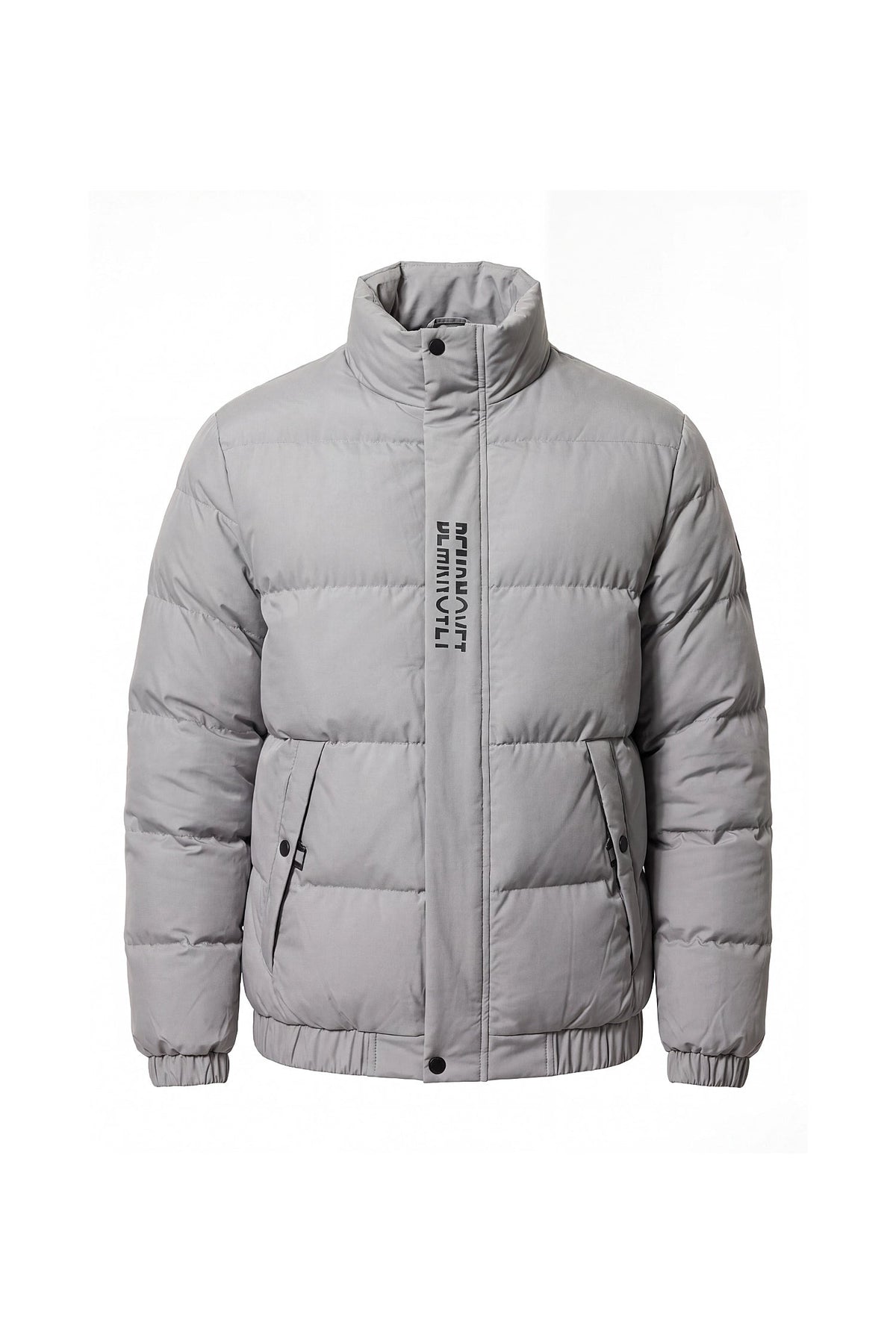 Men's High Collar Warm Light Puffer Jacket