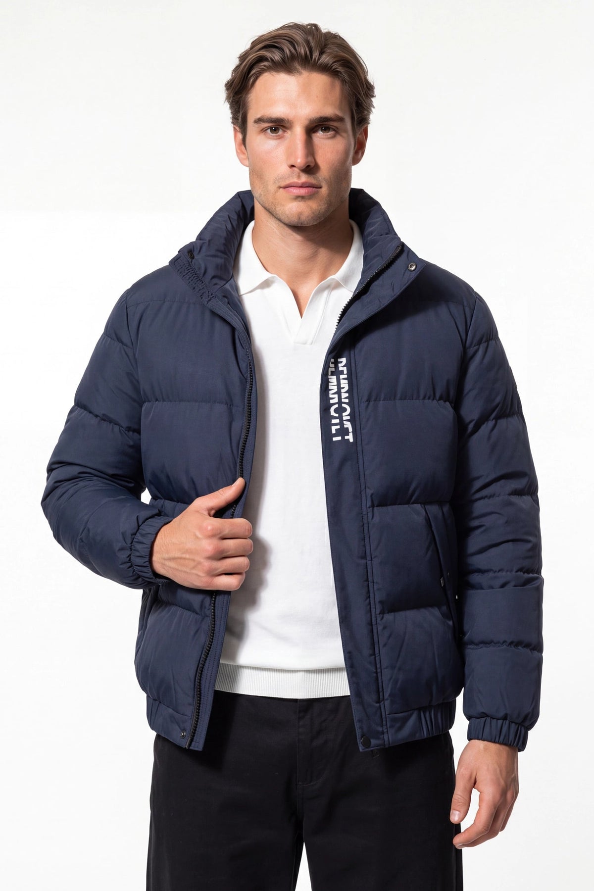 Men's High Collar Winter Warm Puffer Jacket