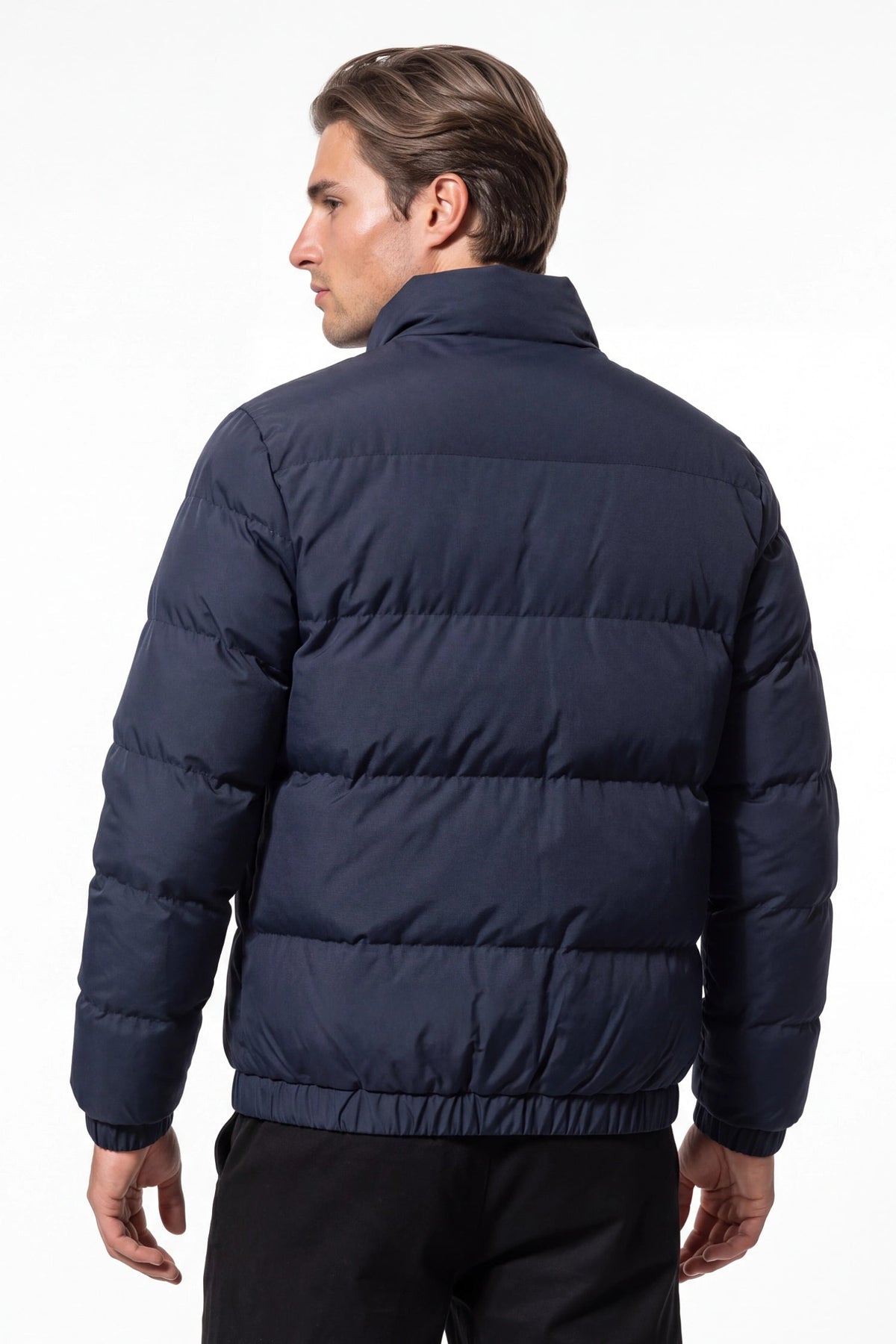 Men's High Collar Winter Warm Puffer Jacket