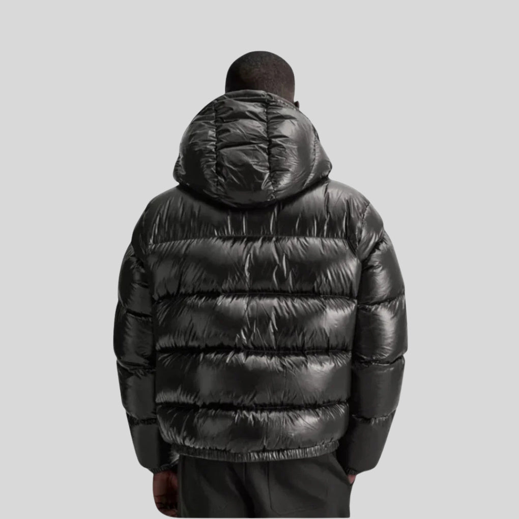 Men's Hooded Insulated Puffer Jacket