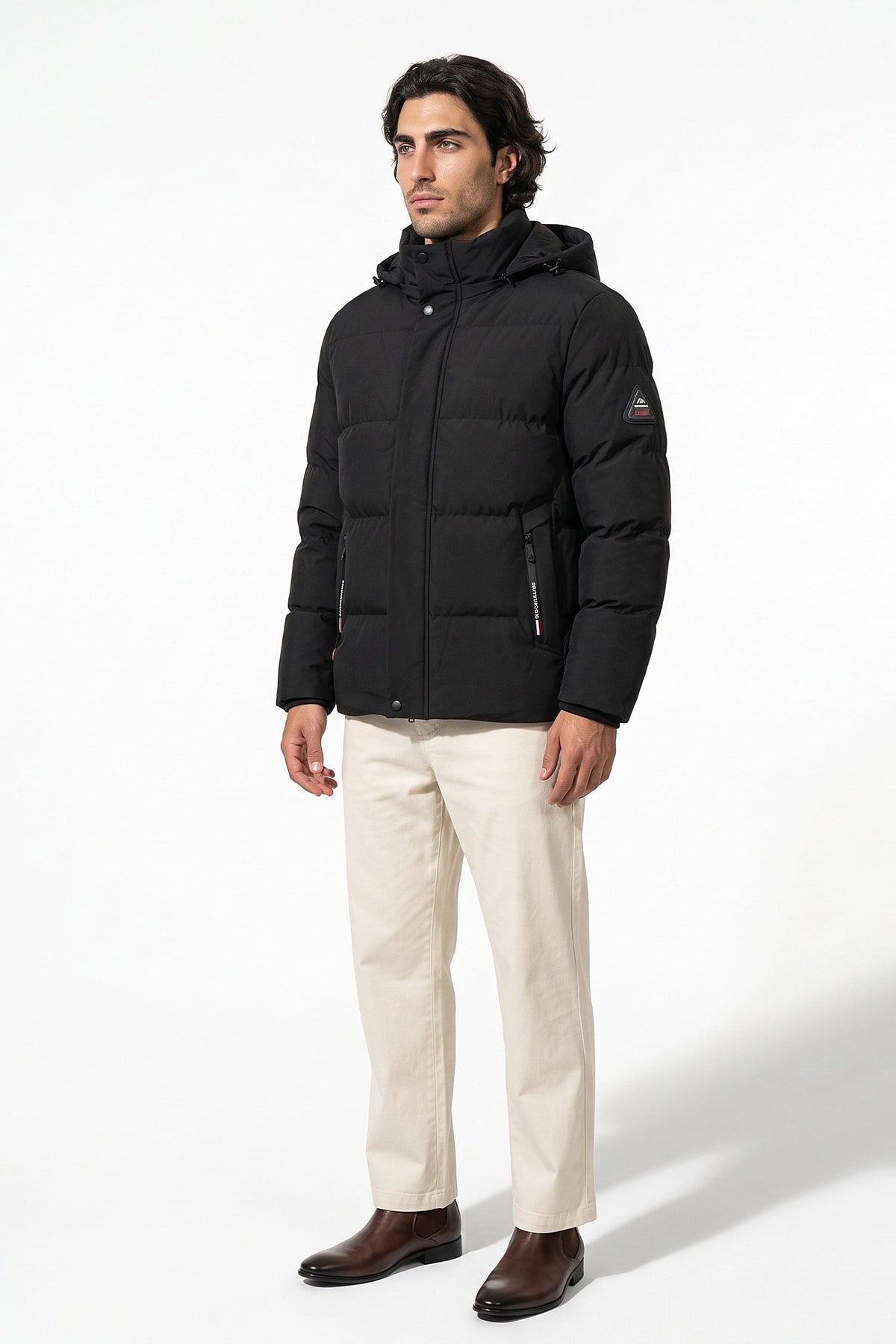 Men's Hooded Puffer Jacket