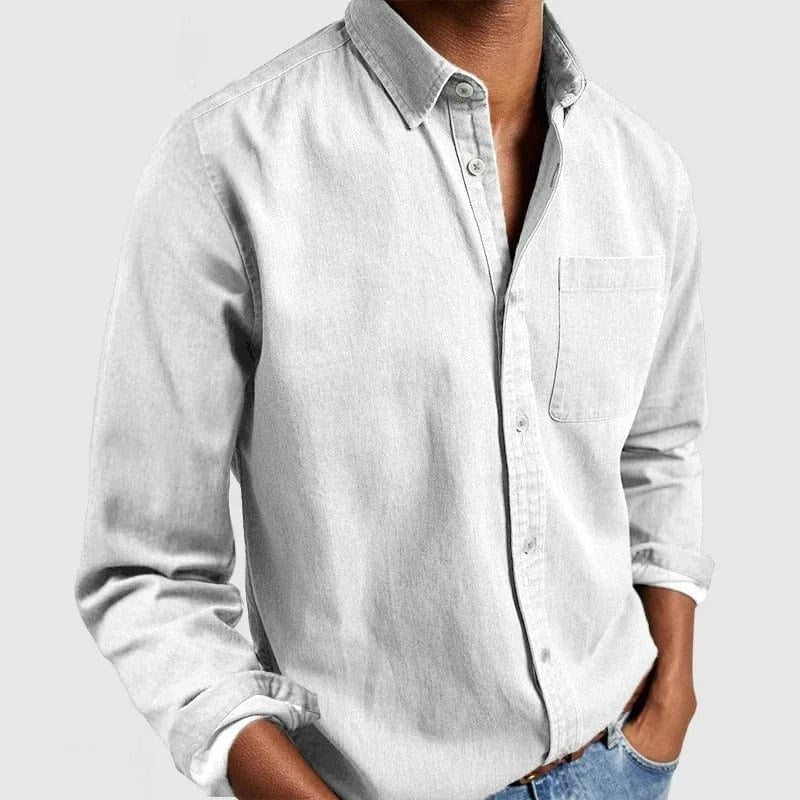 Men's Long Sleeve Polo Shirt