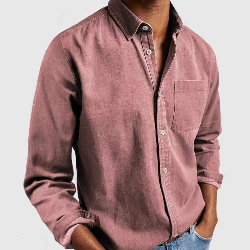 Men's Long Sleeve Polo Shirt