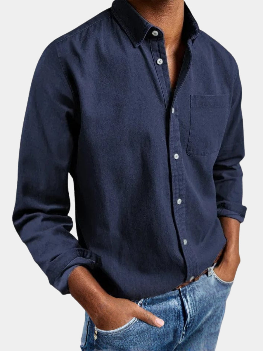Men's Long Sleeve Polo Shirt