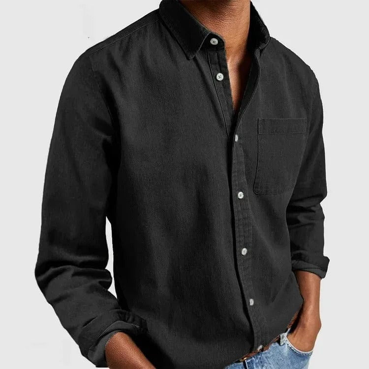 Men's Long Sleeve Polo Shirt