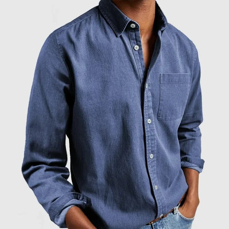 Men's Long Sleeve Polo Shirt