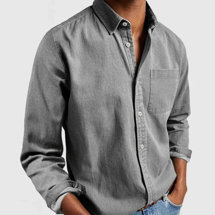 Men's Long Sleeve Polo Shirt