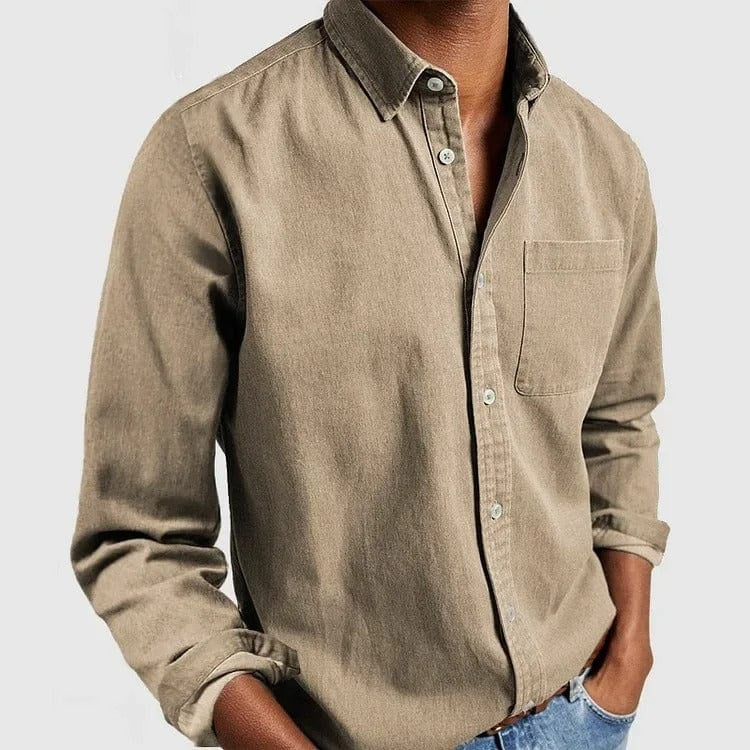 Men's Long Sleeve Polo Shirt