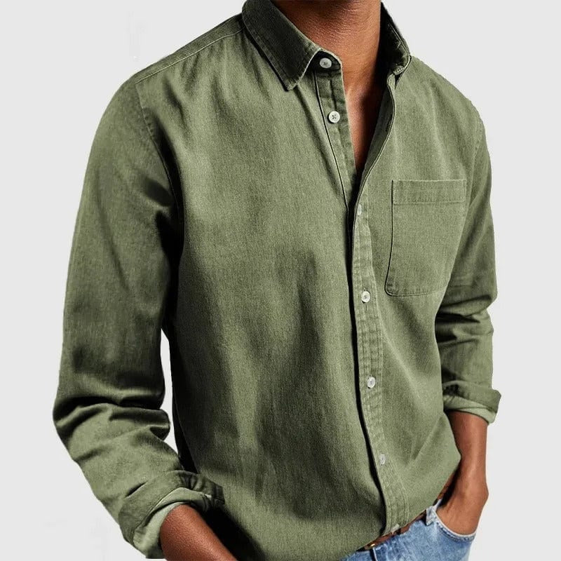 Men's Long Sleeve Polo Shirt