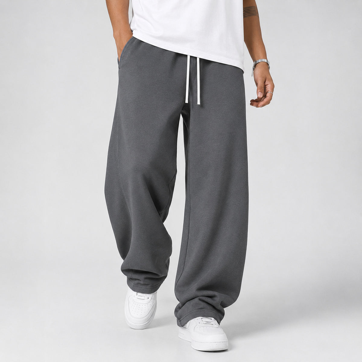 Men's Loose Drawstring Jogger Trousers