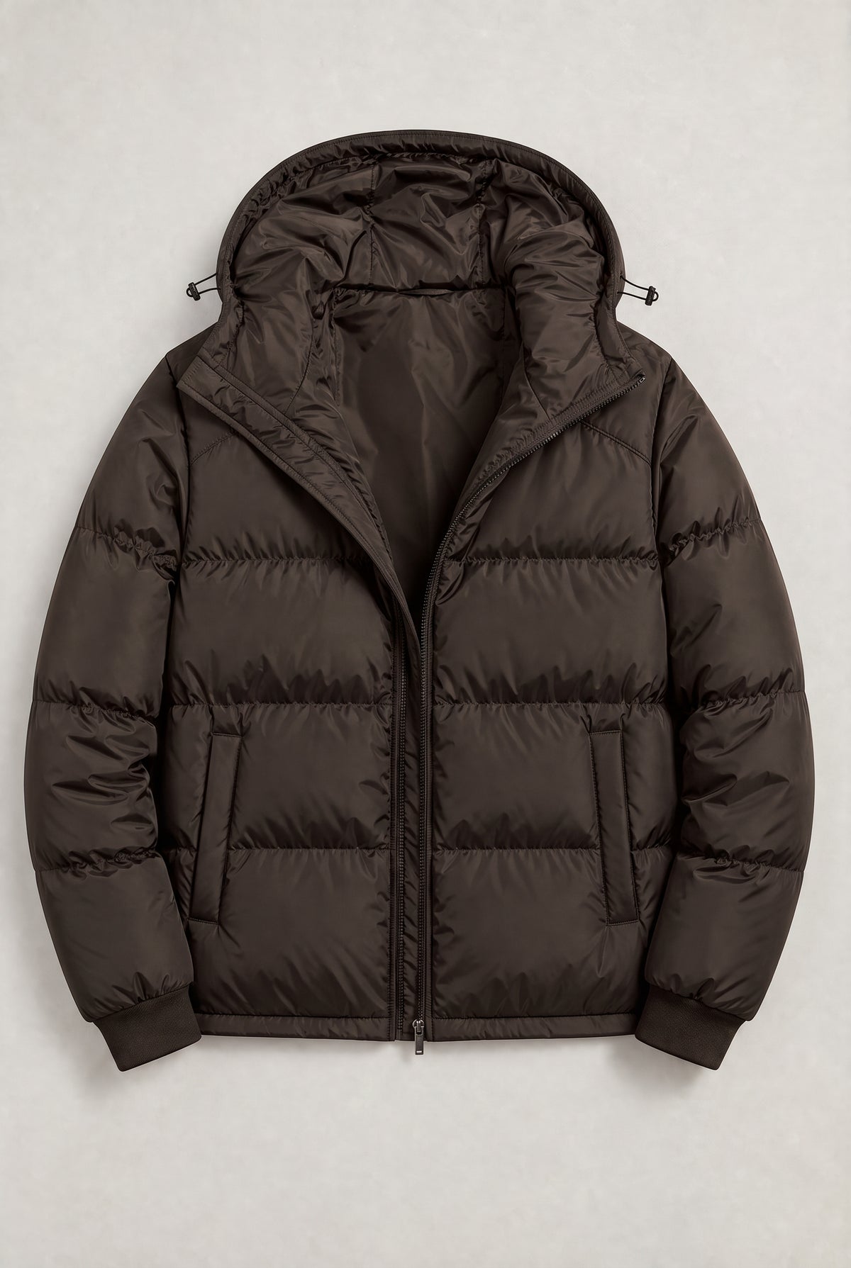 Men's Loose Relaxed Hooded Puffer Jacket