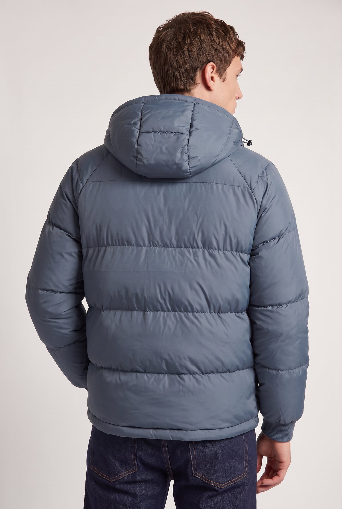 Men's Loose Relaxed Hooded Puffer Jacket