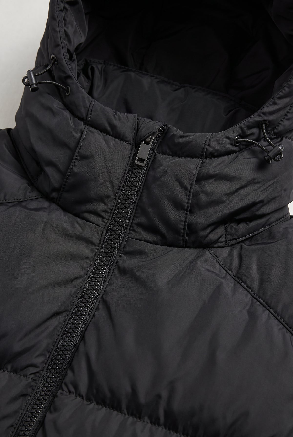 Men's Loose Relaxed Hooded Puffer Jacket