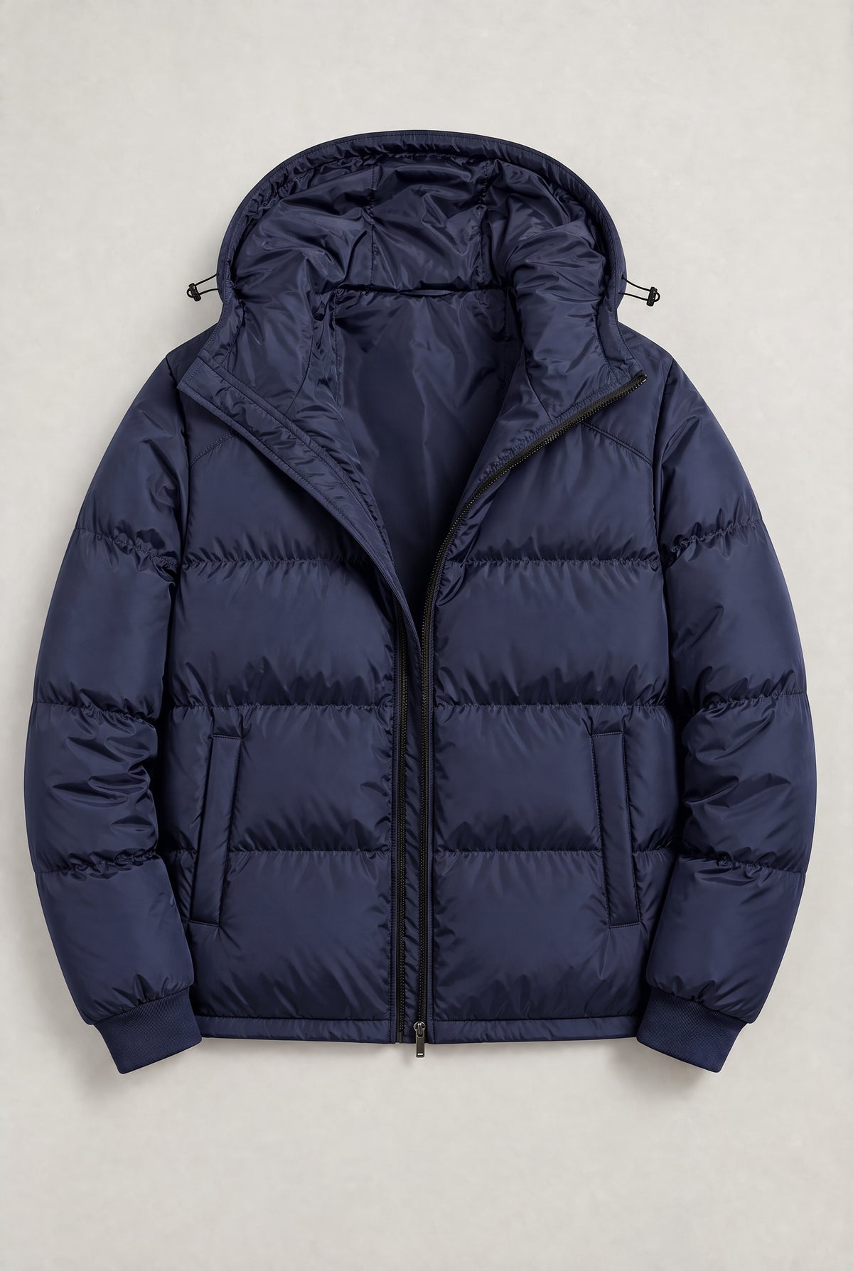 Men's Loose Relaxed Hooded Puffer Jacket