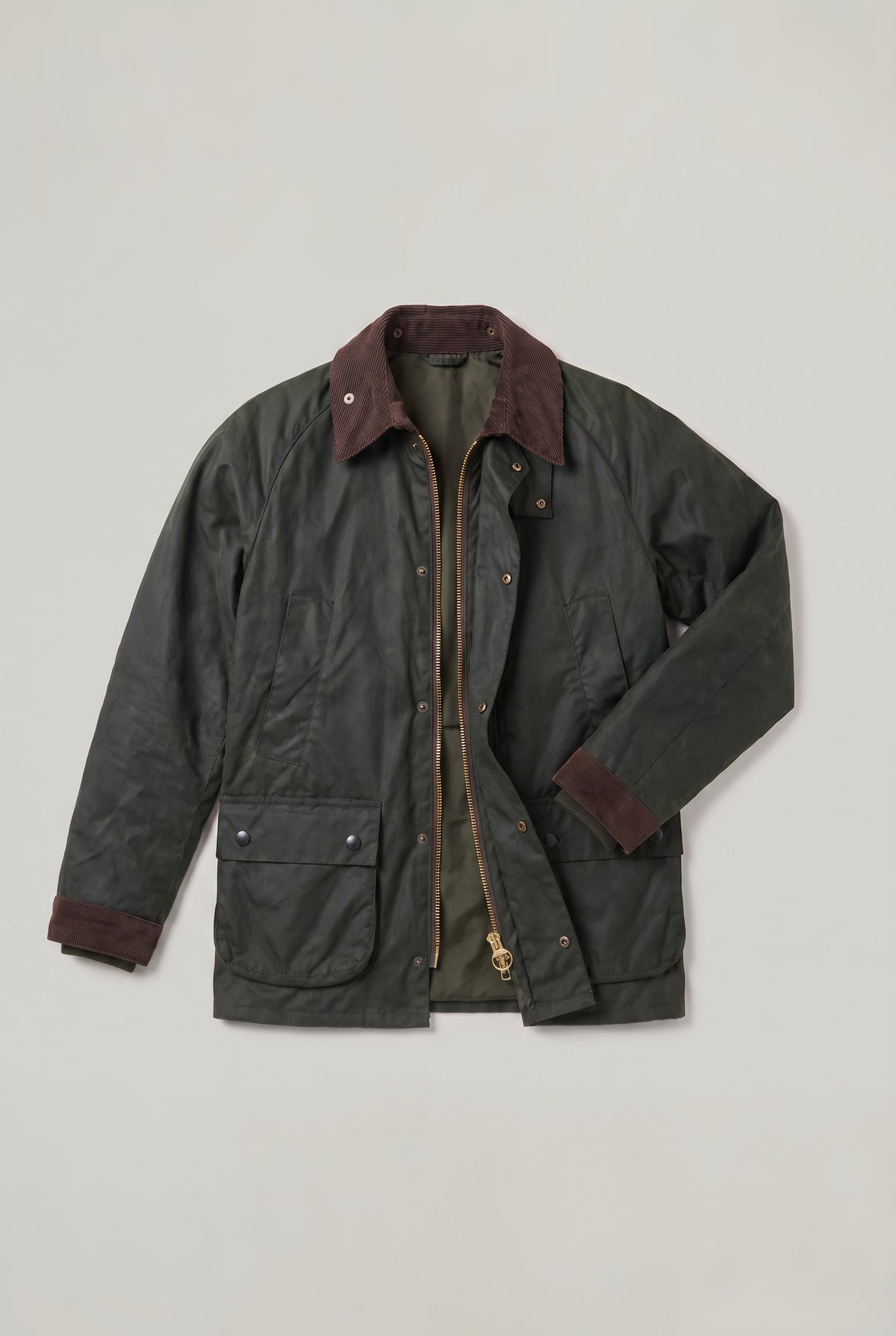 Men's Loose Zip-Up Casual Jacket
