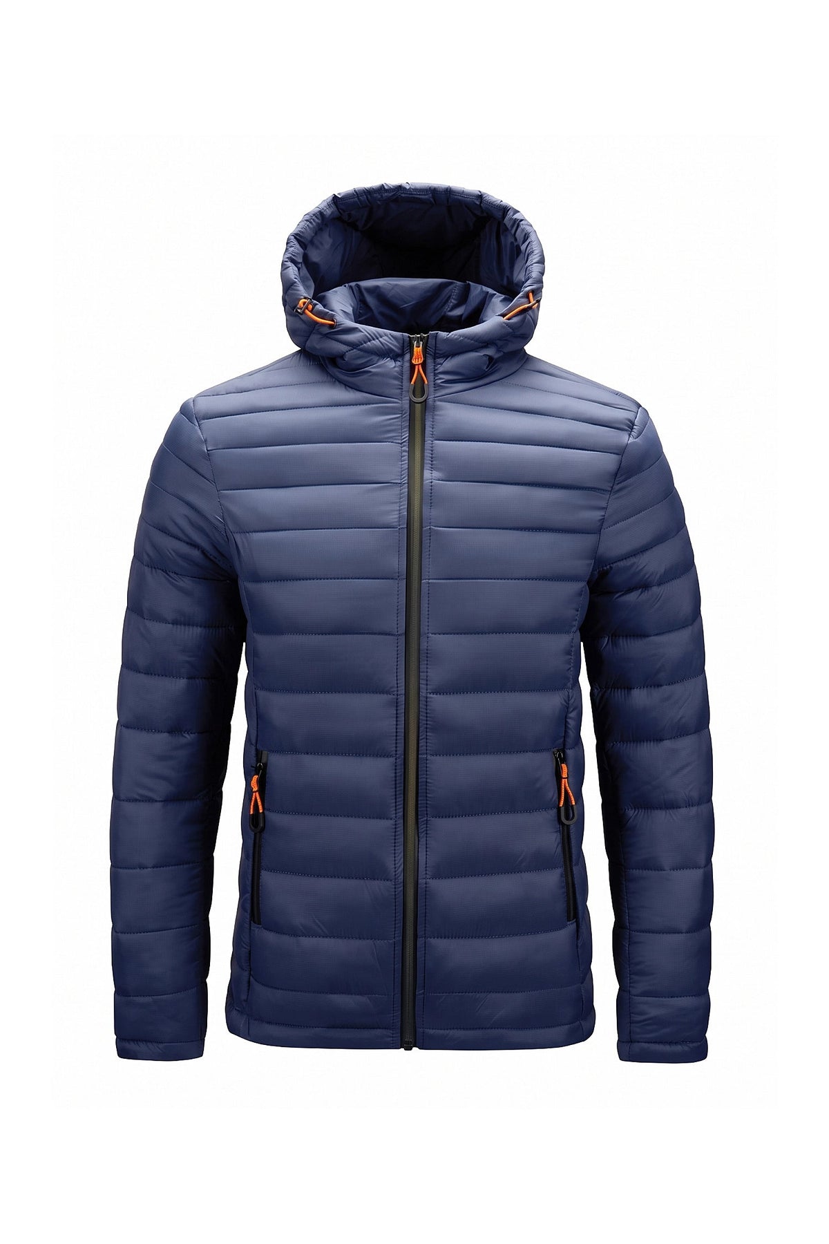 Men's Quilted Hooded Puffer Jacket