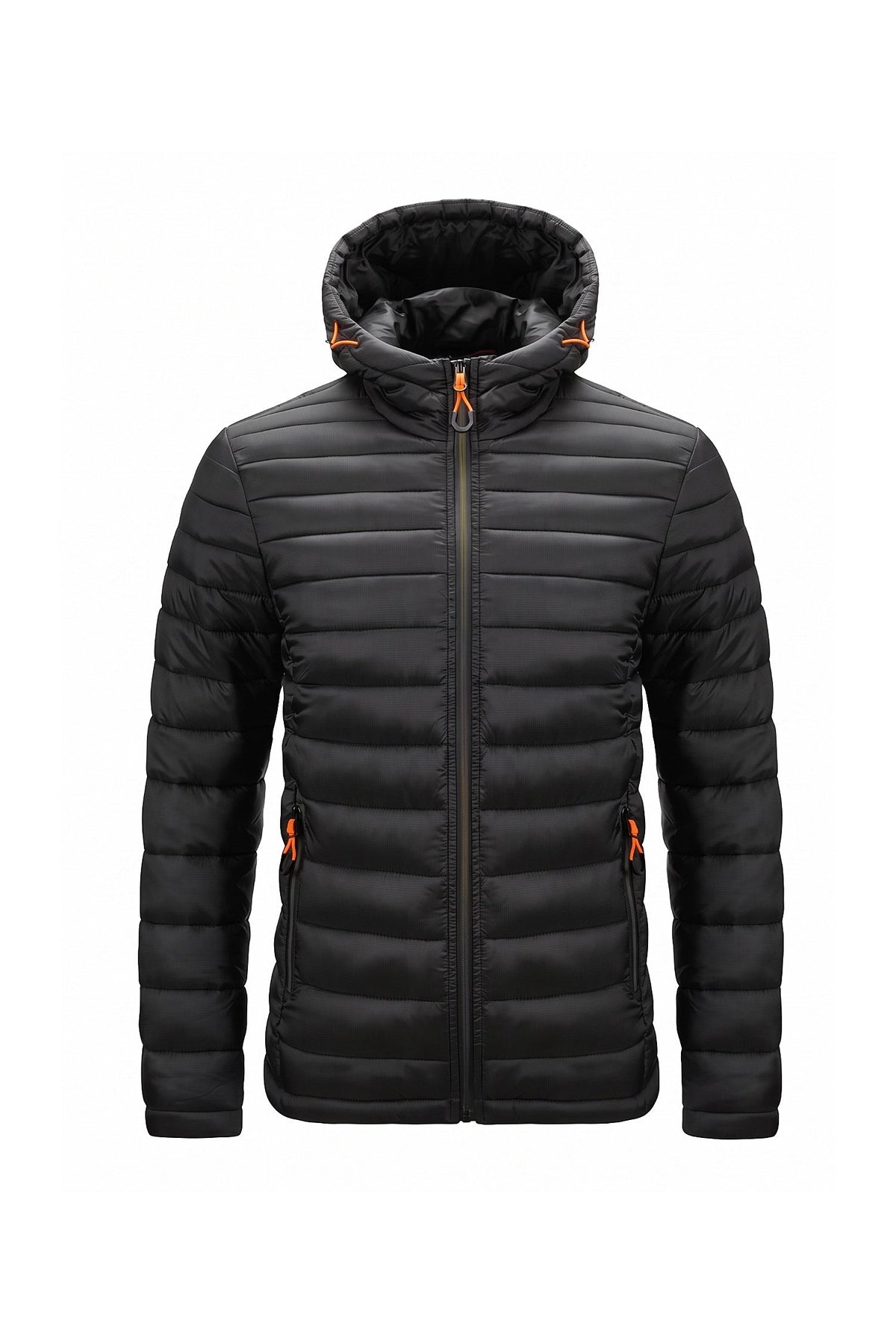 Men's Quilted Hooded Puffer Jacket