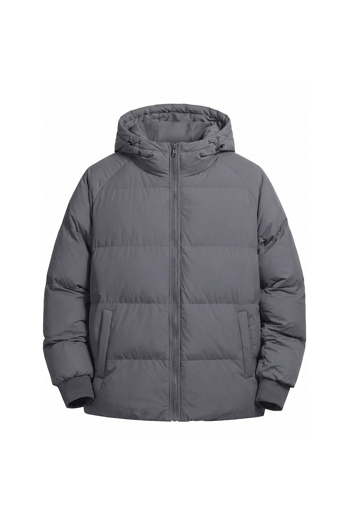 Men's Relaxed Hooded Puffer Jacket