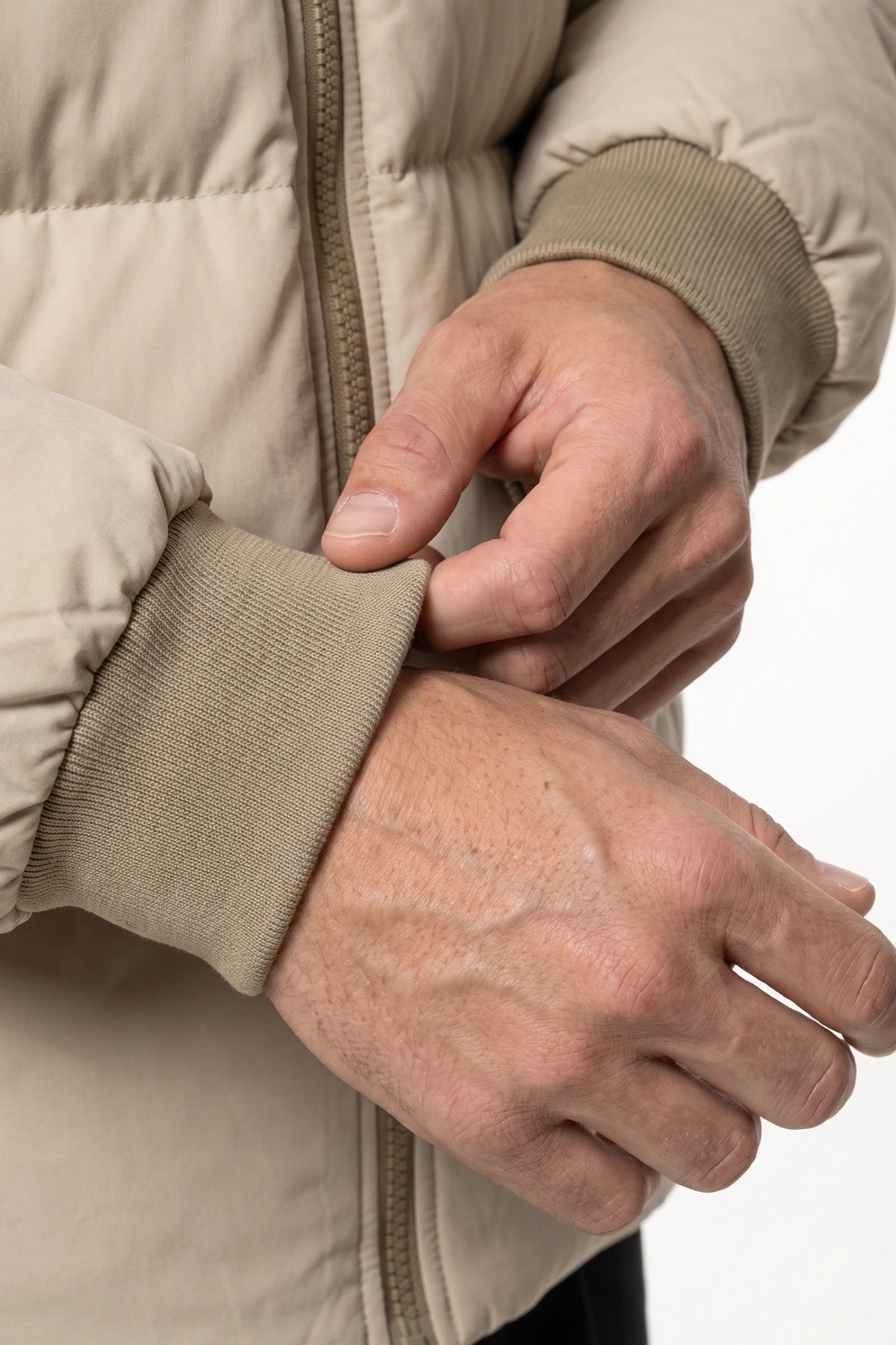 Men's Relaxed Hooded Puffer Jacket
