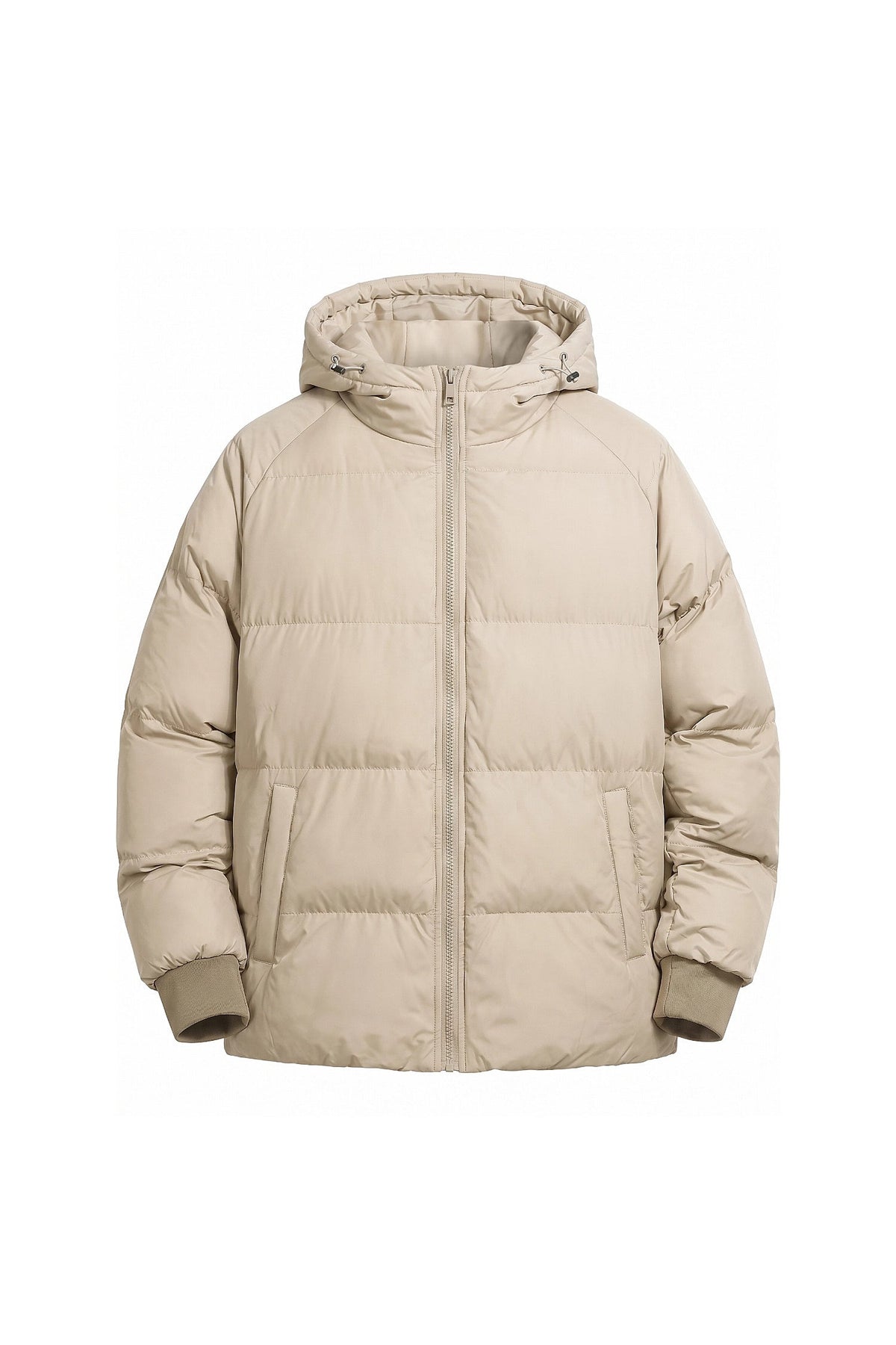 Men's Relaxed Hooded Puffer Jacket