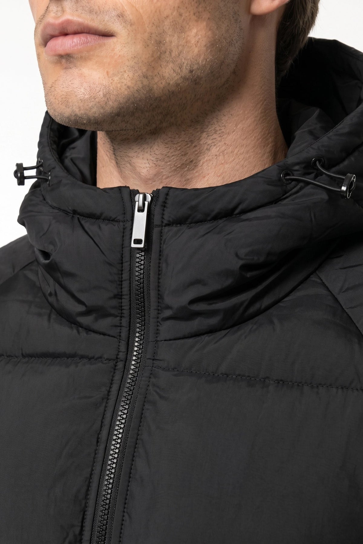 Men's Relaxed Hooded Puffer Jacket