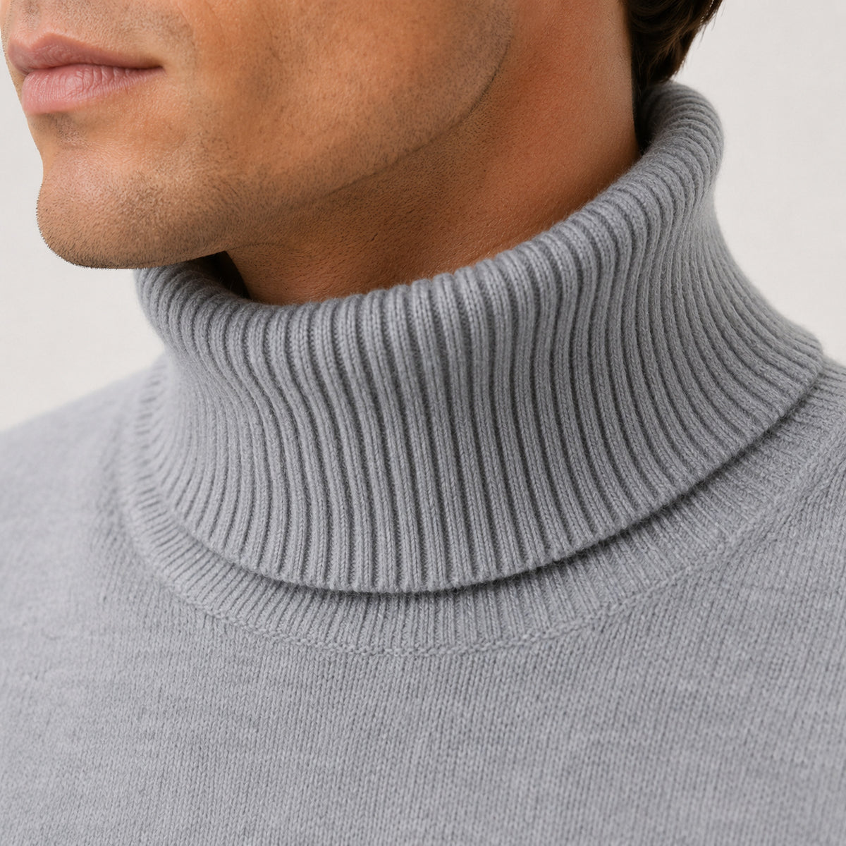 Men's Roll Neck Jumper