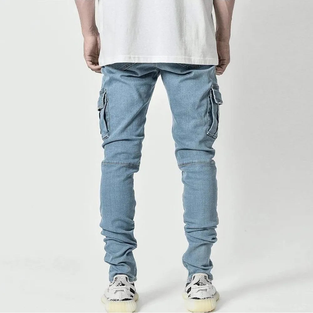 Men's Slim Cargo Jeans
