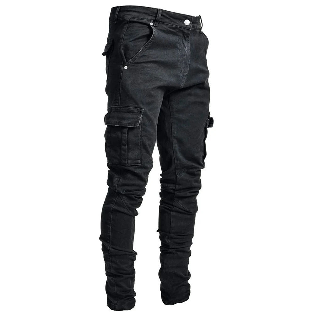 Men's Slim Cargo Jeans
