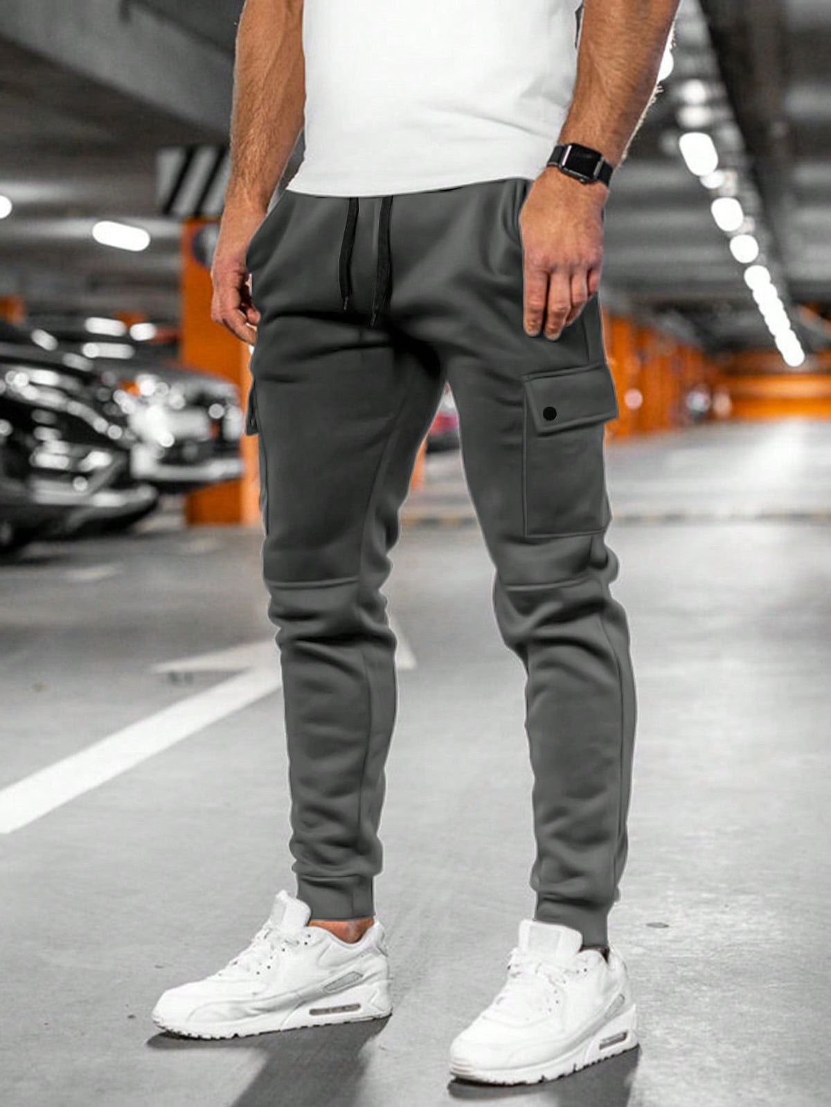 Men's Tapered Fleece Jogger Trousers