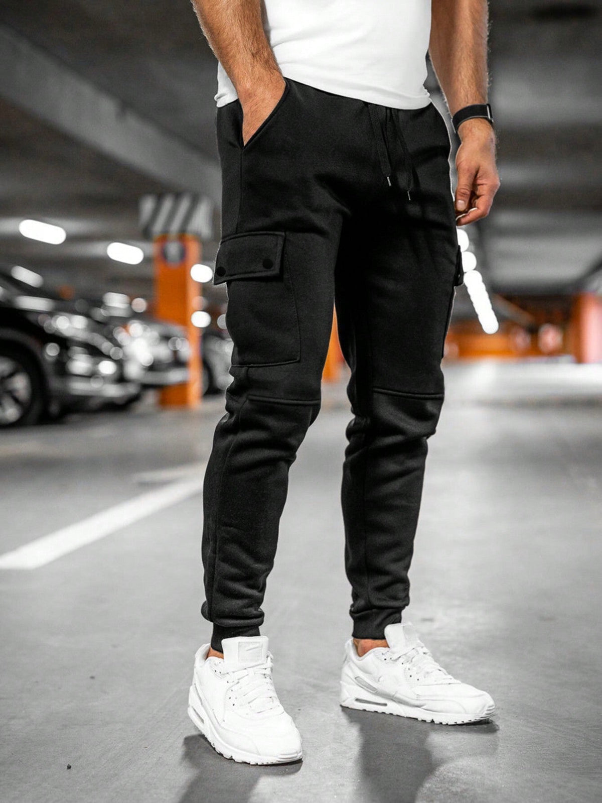 Men's Tapered Fleece Jogger Trousers