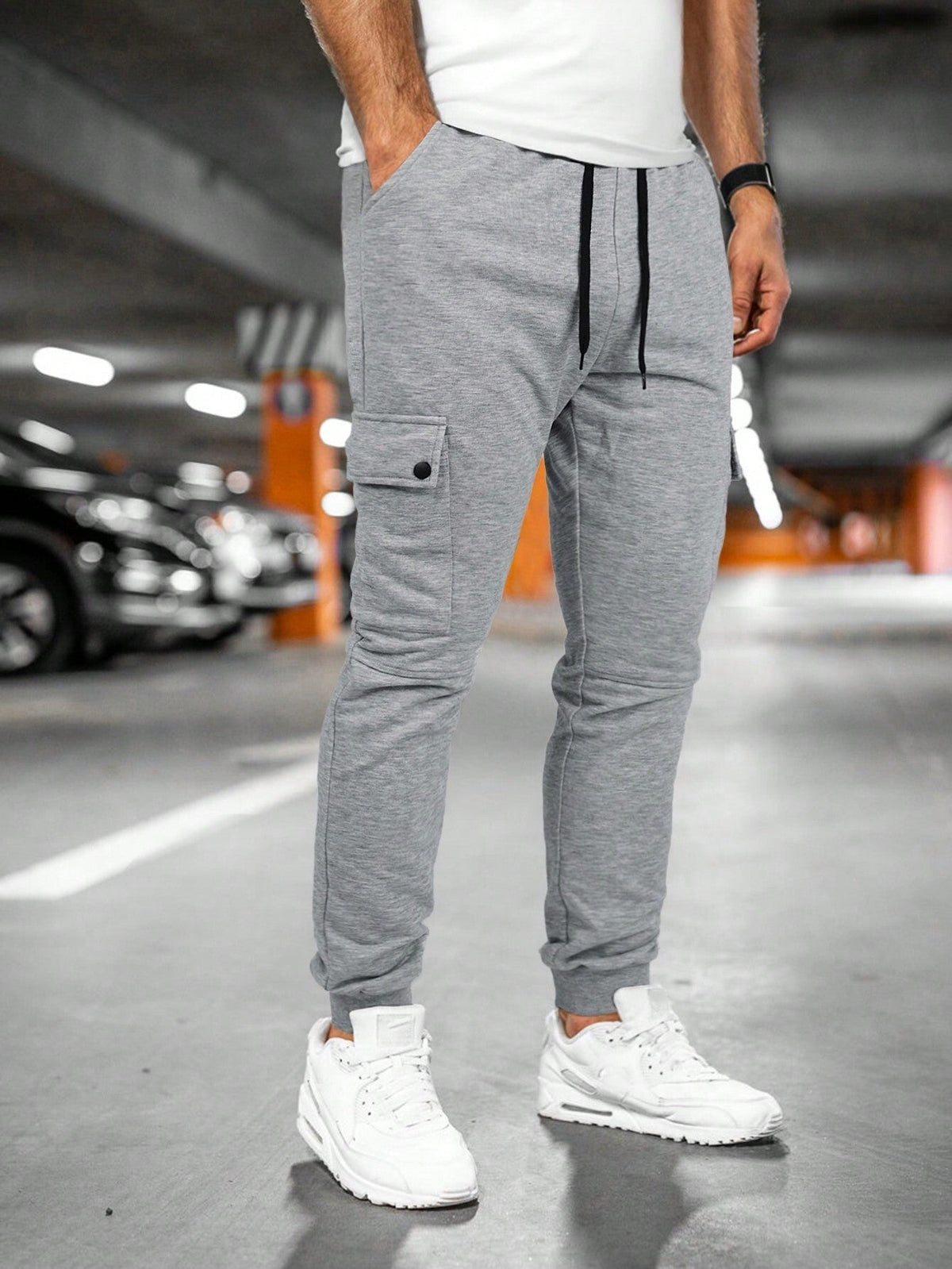 Men's Tapered Fleece Jogger Trousers