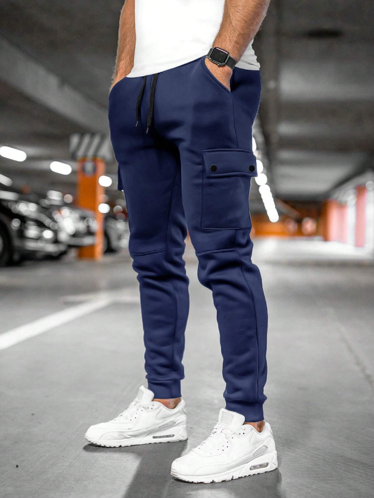 Men's Tapered Fleece Jogger Trousers
