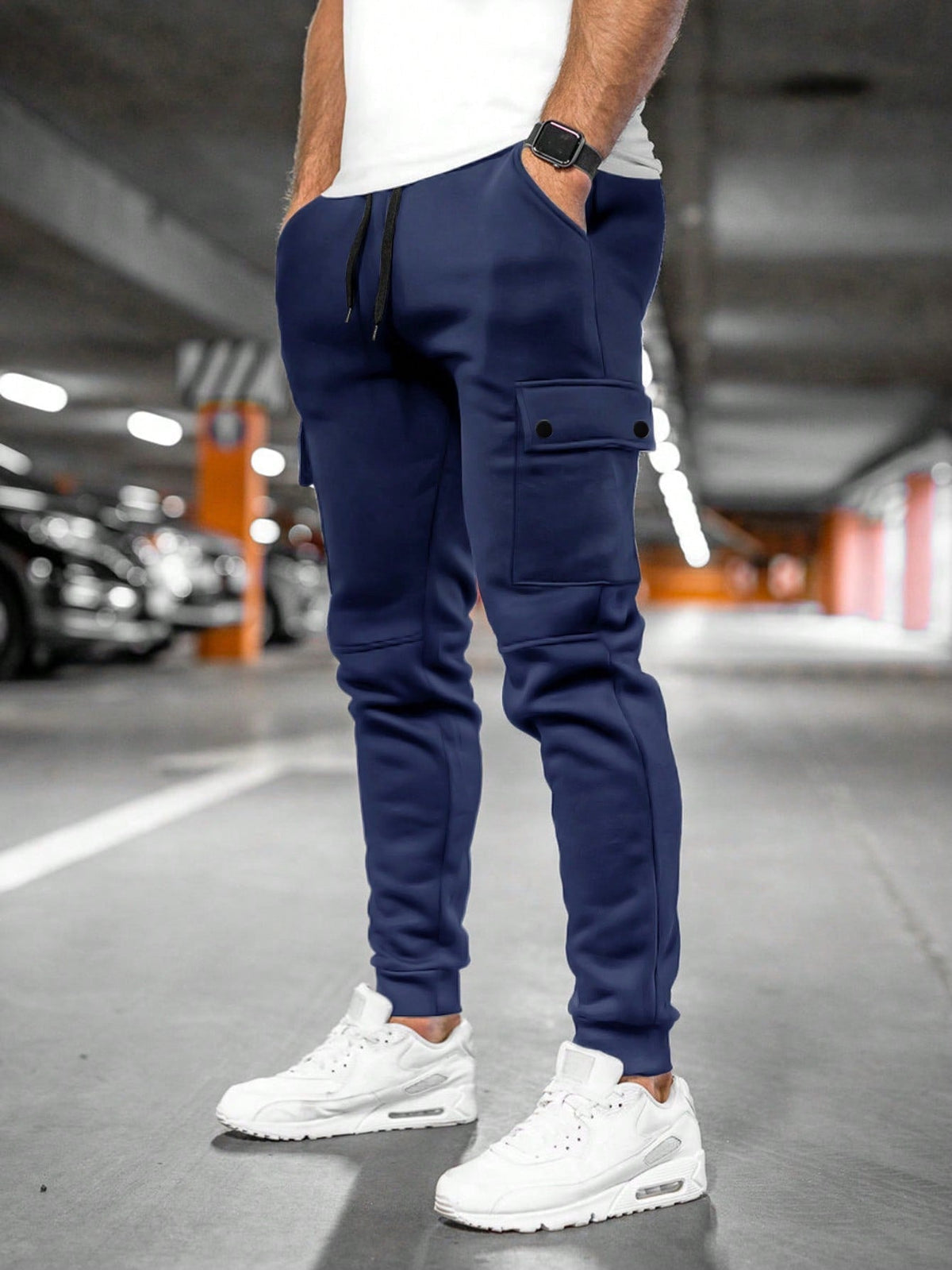 Men's Tapered Fleece Jogger Trousers