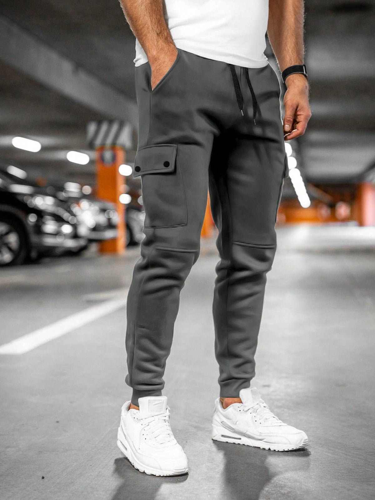 Men's Tapered Fleece Jogger Trousers
