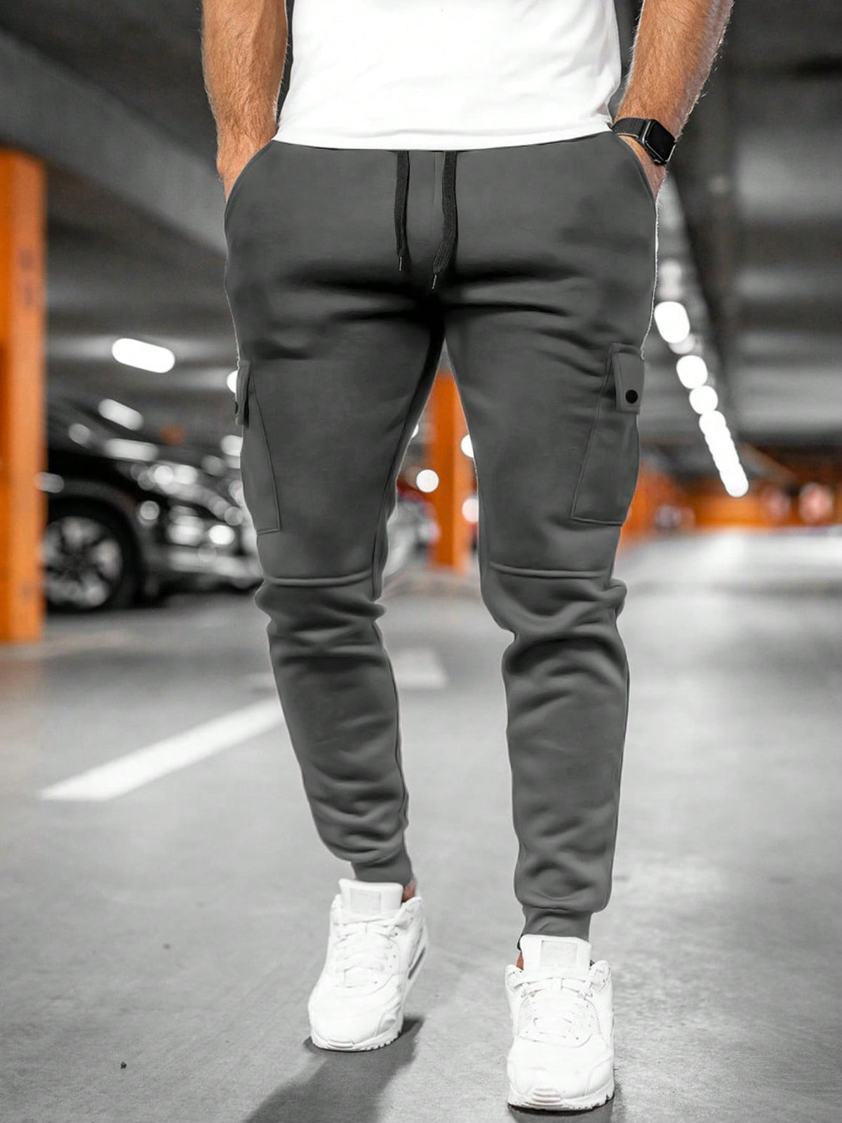 Men's Tapered Fleece Jogger Trousers