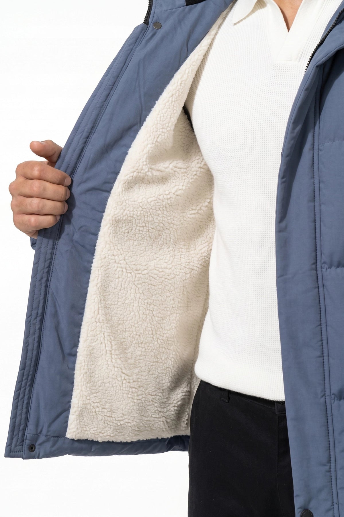 Men's Winter Warm Hooded Puffer Jacket