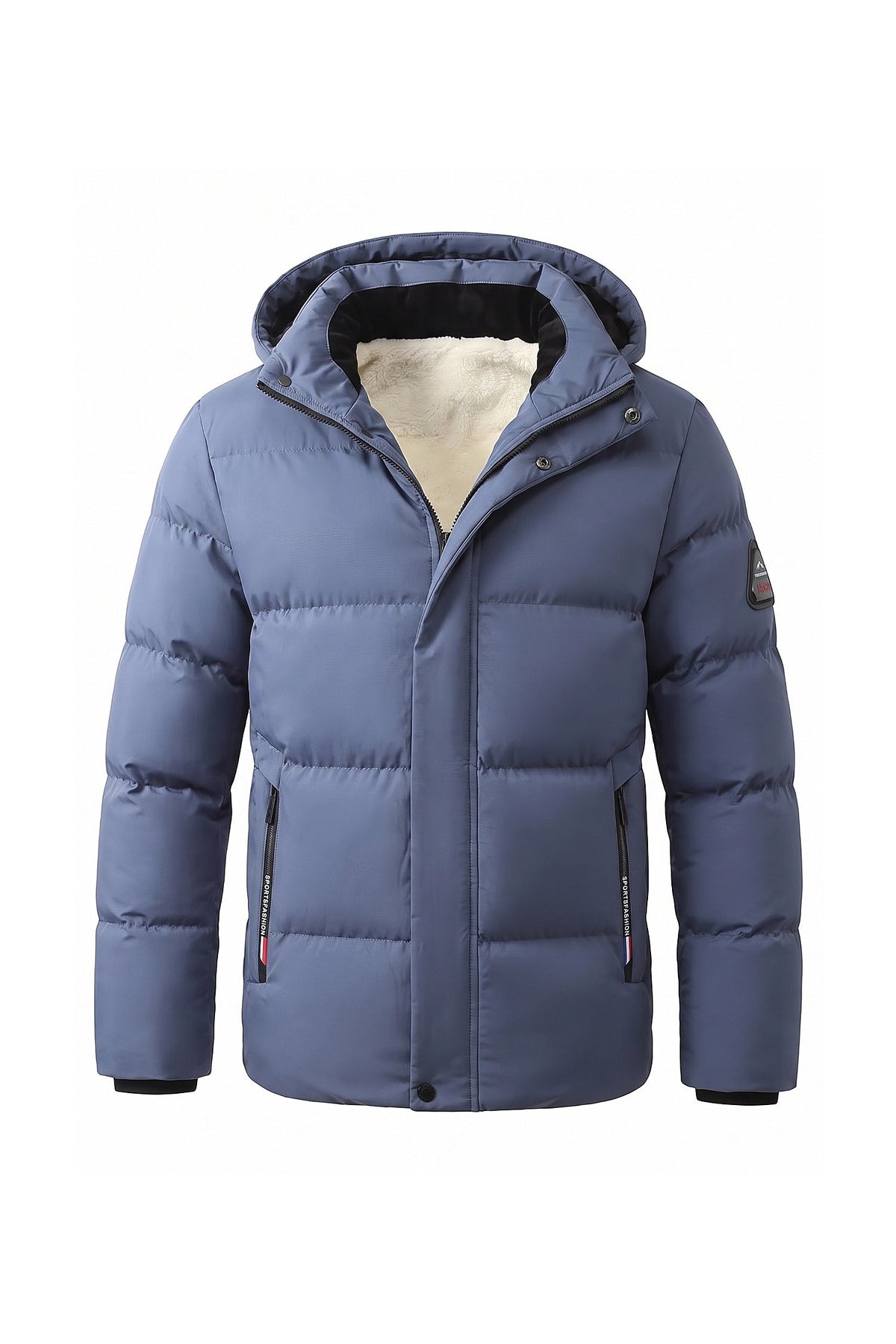Men's Winter Warm Hooded Puffer Jacket