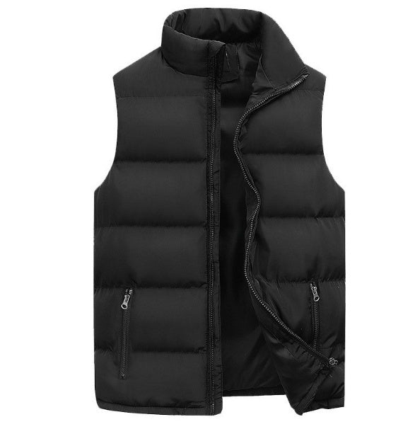Men's Zip-Up Quilted Padded Gilet