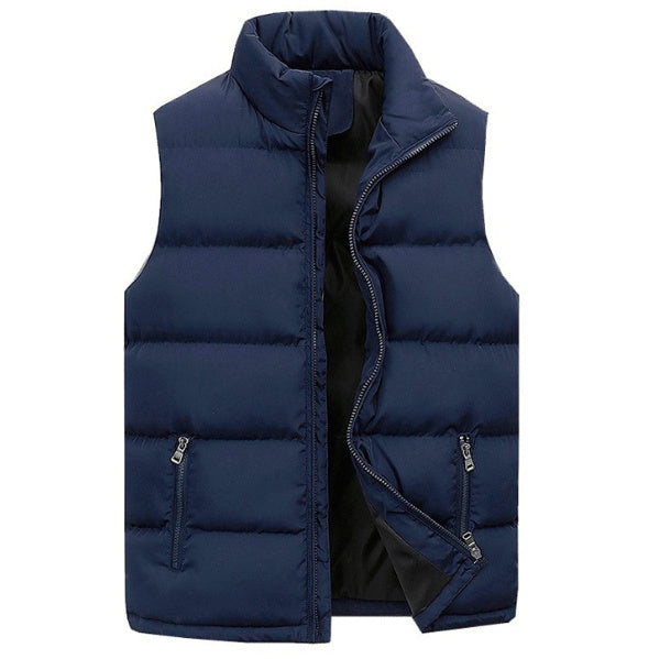 Men's Zip-Up Quilted Padded Gilet