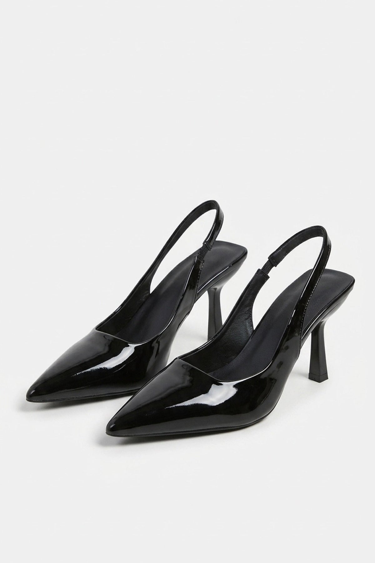 Pointed Toe Slingback Heels