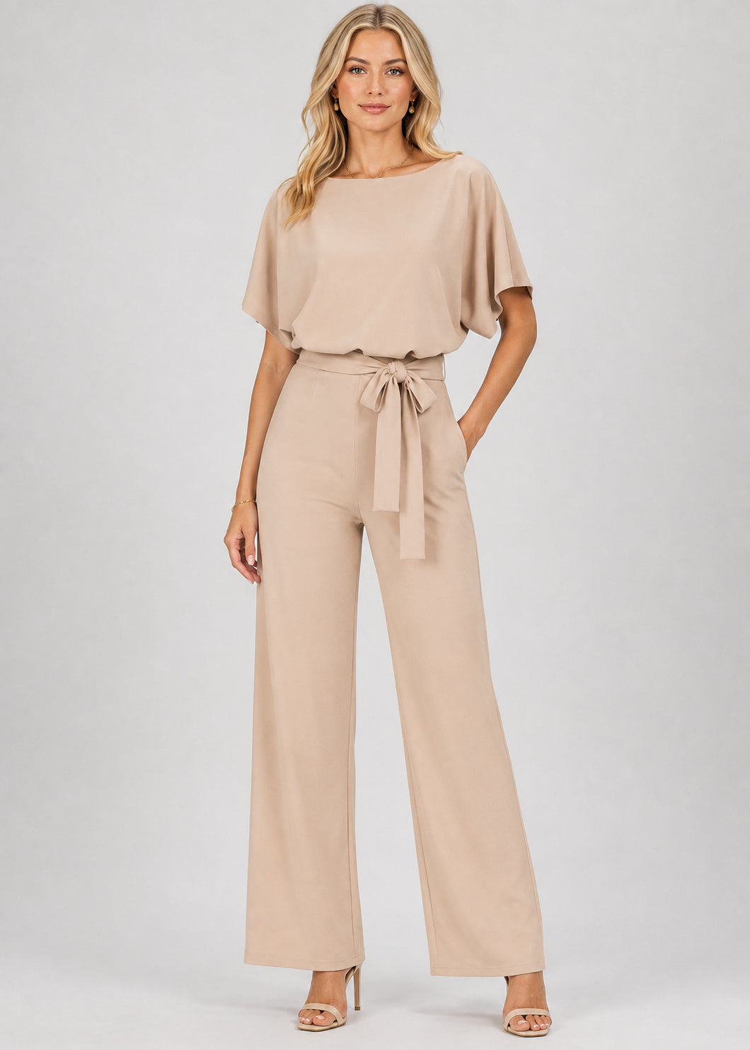 Relaxed Full Length Short Jumpsuit