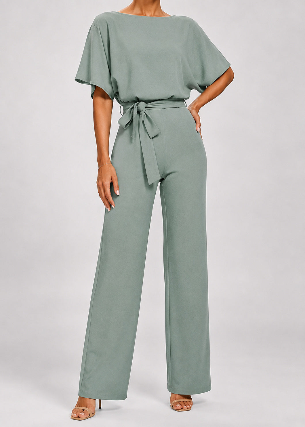 Relaxed Full Length Short Jumpsuit