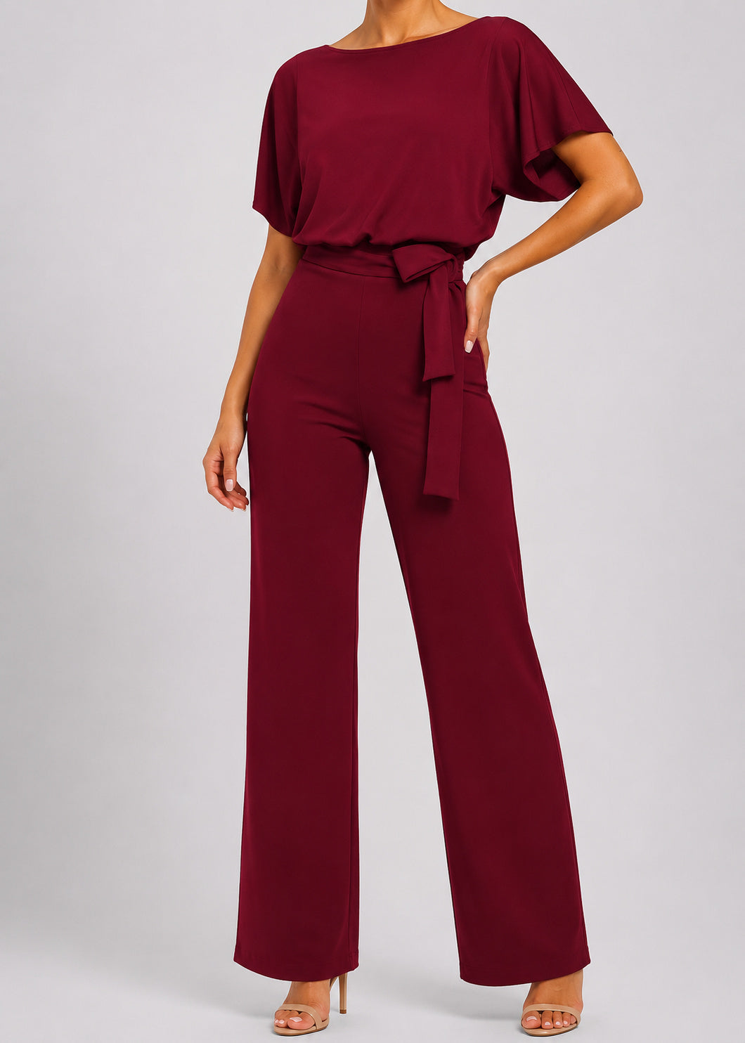 Relaxed Full Length Short Jumpsuit
