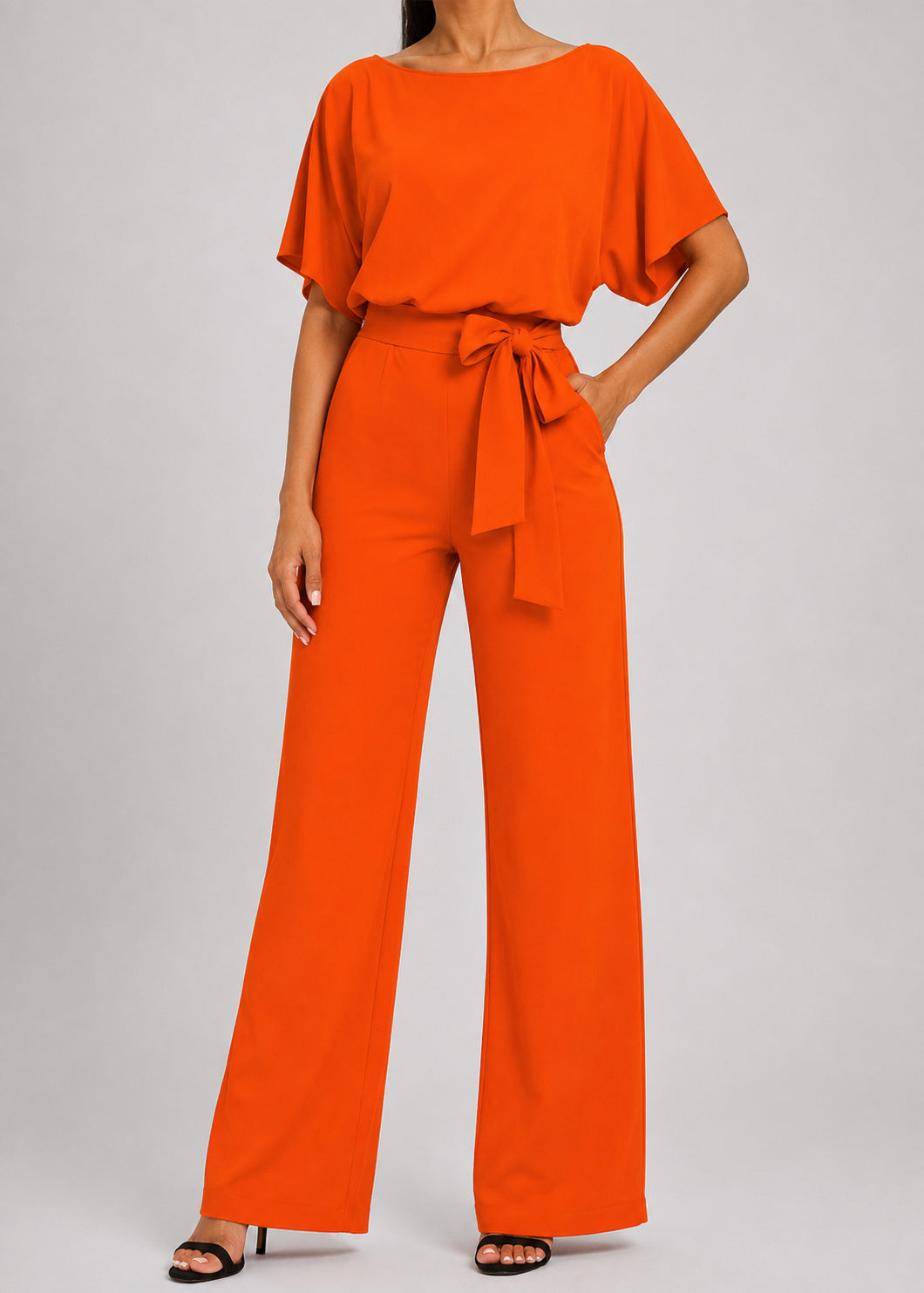 Relaxed Full Length Short Jumpsuit