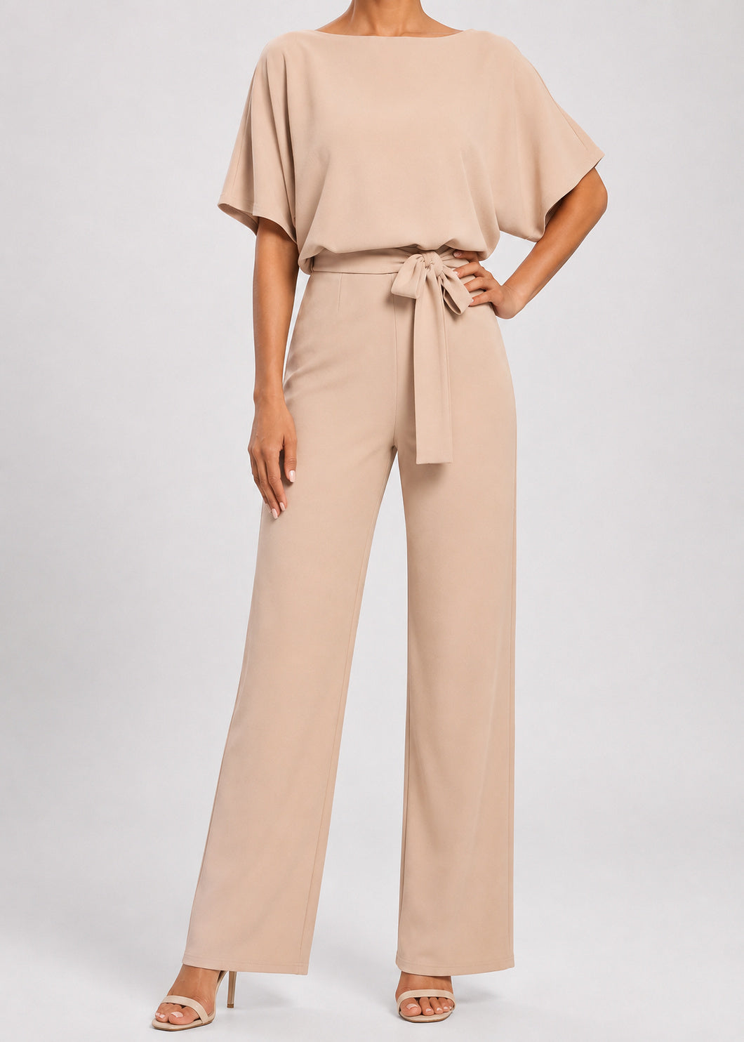 Relaxed Full Length Short Jumpsuit